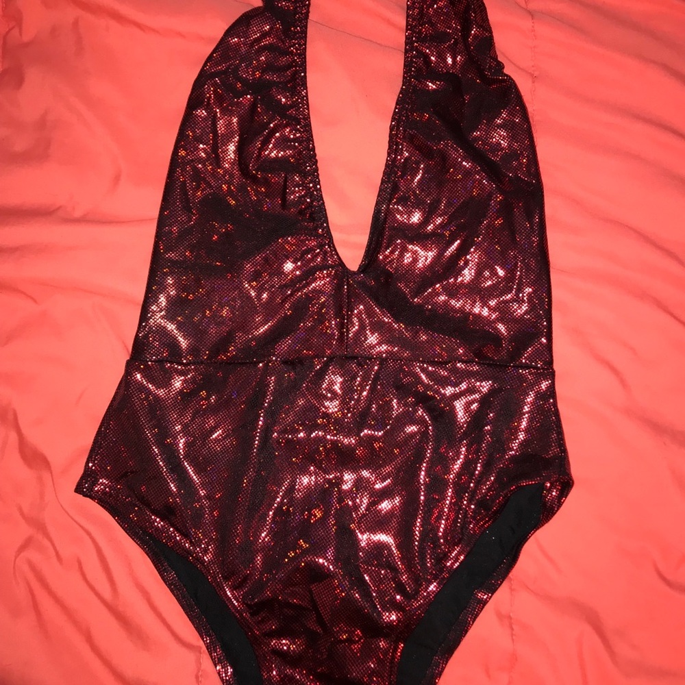 Rave Bodysuit Red